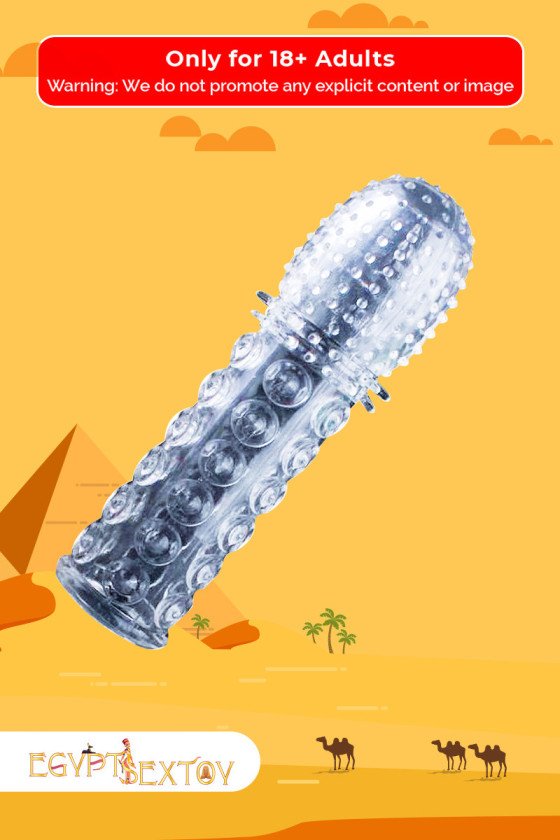 Crystal Penis Sleeve Textured Extension PES-021