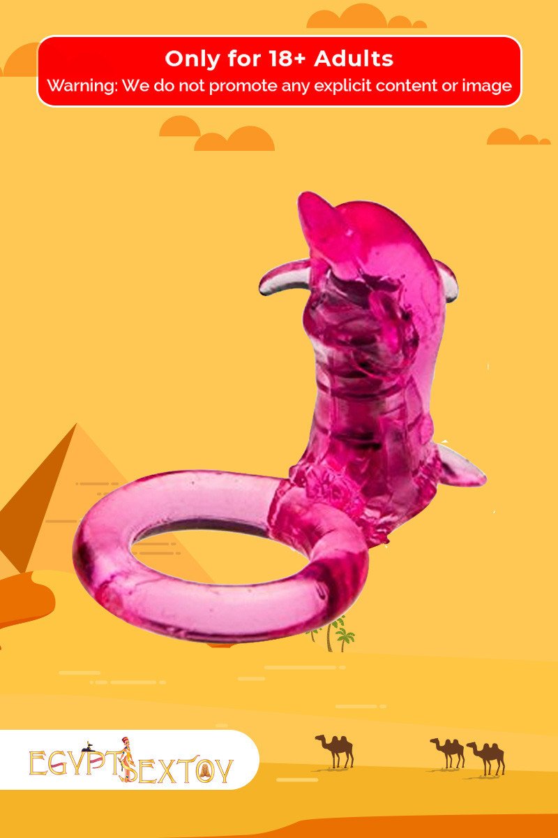 Dolphin Cock Ring Vibrator CR-005