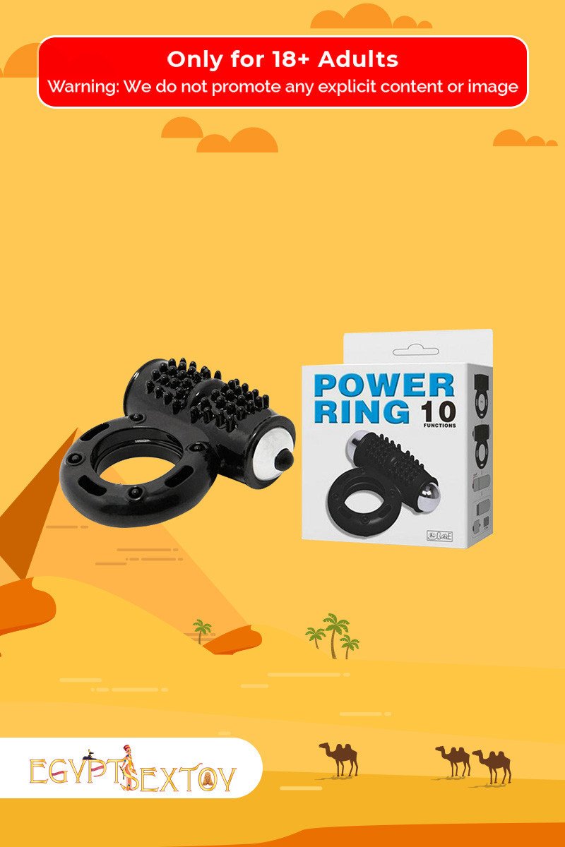 PRETTY LOVE BLACK POWER RING CR-021