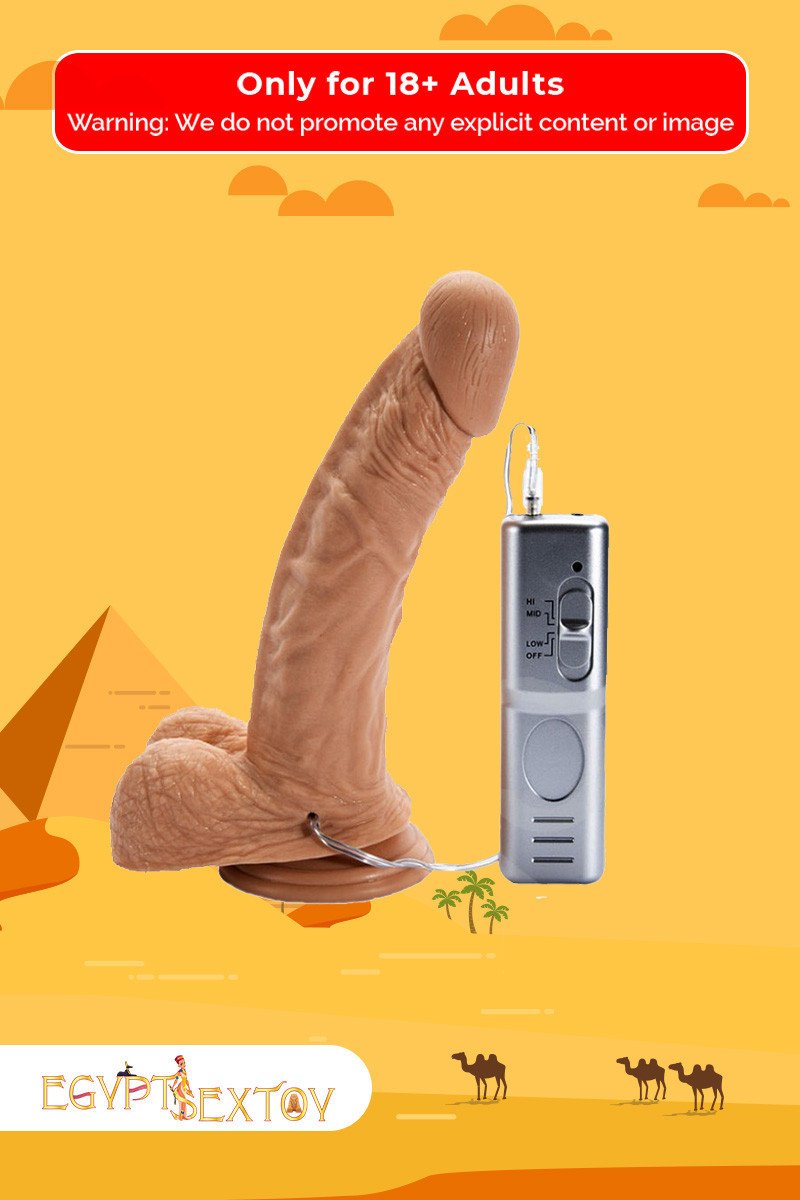 Realistic Dildo Vibrator with Suction Cup 7 Inch RSV-076