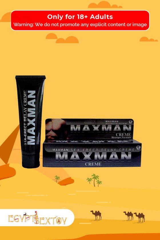 Maxman Delay Sex Creme Penis Enlargement 60g DTZ-004