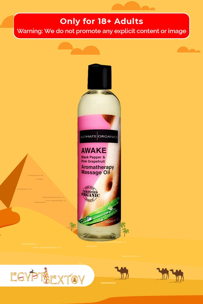 AWAKE AROMATHERAPY MASSAGE OIL - Black Pepper 120ml CGS-015