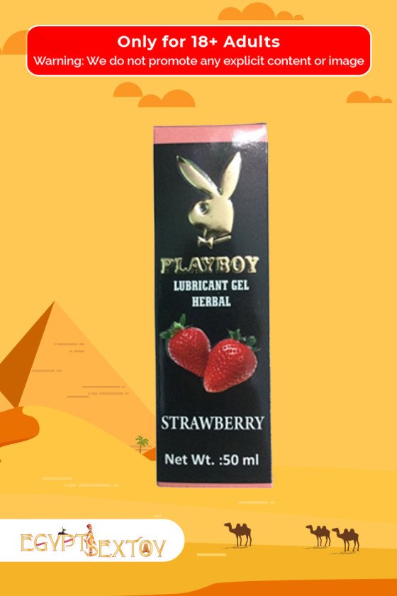 Playboy Lubricant Water Based Gel - Strawberry Flavoured CGS-034